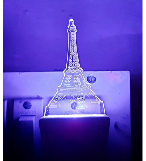 Eiffel tower AC Adapter Night Lamp