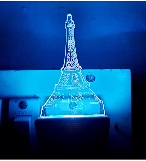 Eiffel tower AC Adapter Night Lamp