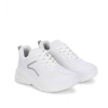 Women's Casual Mesh Printed Lace-Ups Shoes (White)