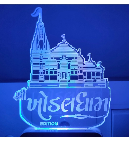 Buddha Temple AC Adapter Night Lamp