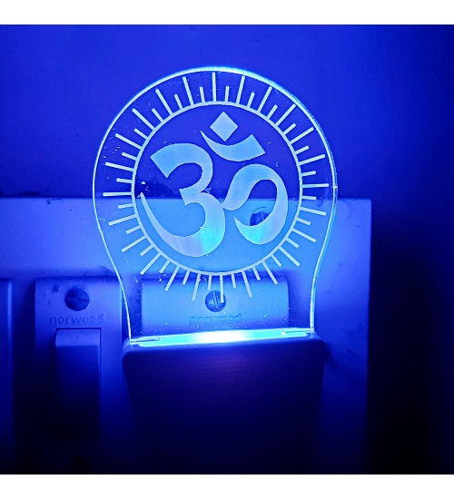 Om Mantra AC Adapter Night Lamp Om Mantra AC Adapter Night Lamp