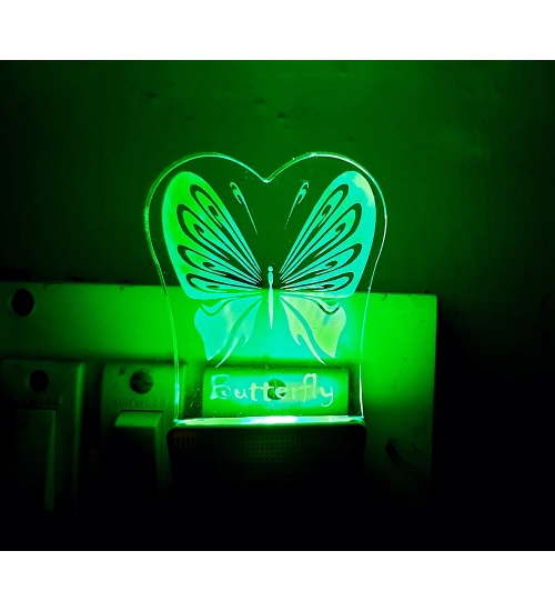Classic Butterfly AC Adapter Night Lamp