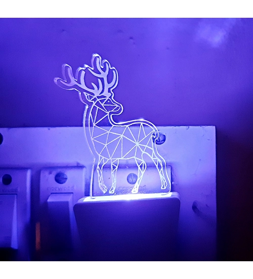 Deer AC Adapter Night Lamp