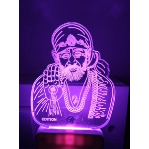 Generic Shridi Sai Baba AC Adapter Night Lamp