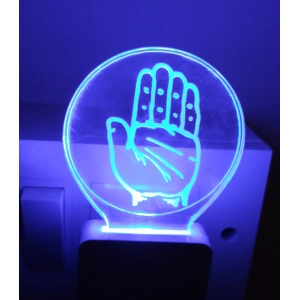 Generic CONGRESS AC Adapter Night Lamp