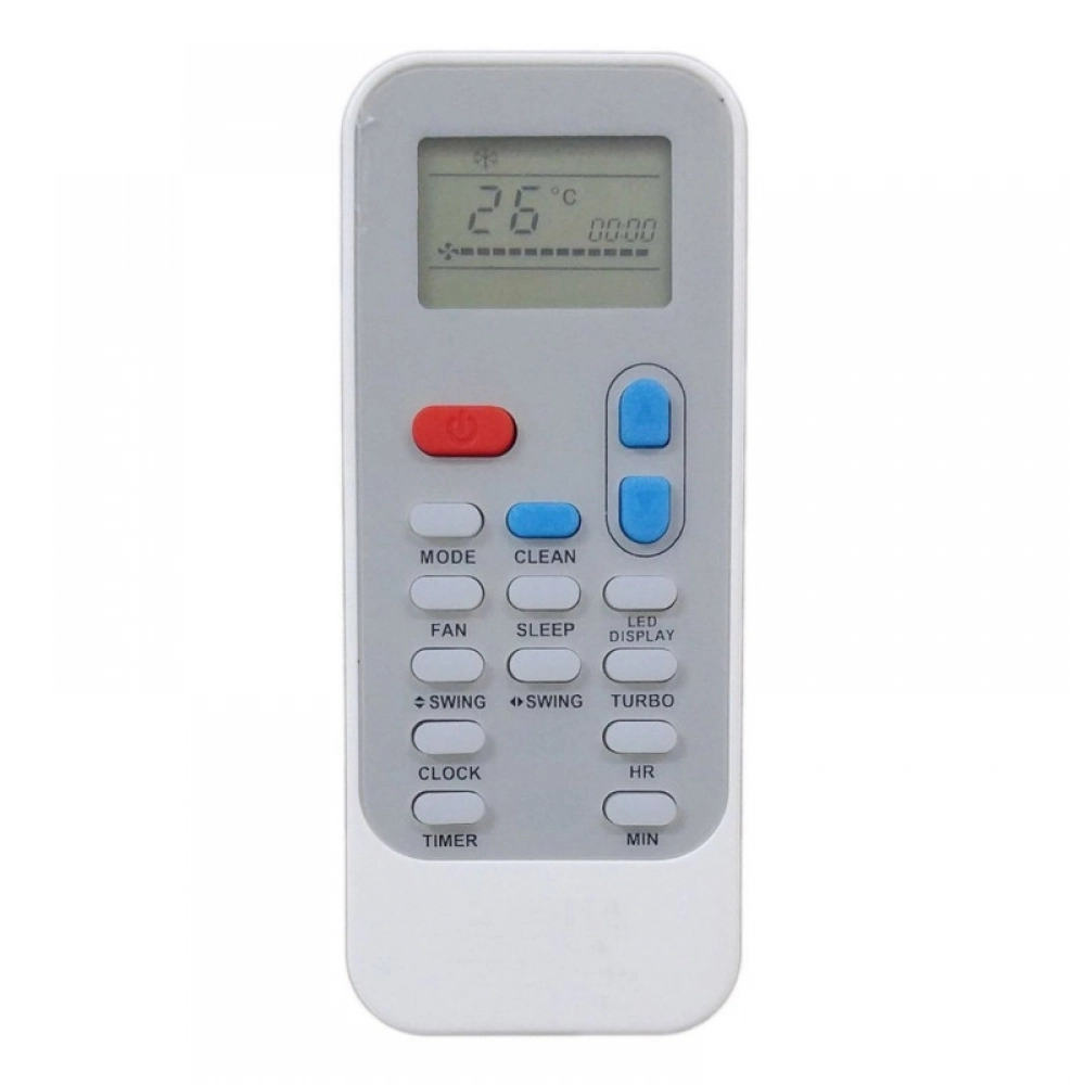 Ecomoye AC Remote No. 174 (No Backlight), Compatible/Replacement for Electrolux AC Remote Control, White (Exactly Same Remote will Only Work)