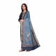 Women's chanderi silk Printed Dupatta (Navy Blue, Length: 2 Mtr) Women's chanderi silk Printed Dupatta (Navy Blue, Length: 2 Mtr)