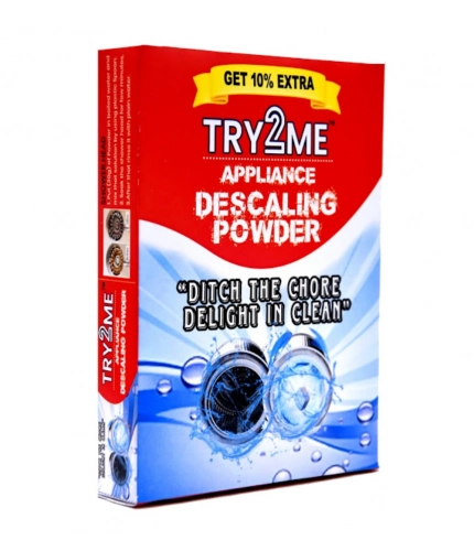 TRY2ME Washing Machine - Appliance Descaling powder (White)