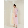 Women's Georgette Ombre Short Sleeve Shrug (Multicolor)