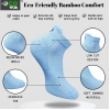 4_Pair Set Unisex Casual Cotton Printed Ankle Length Socks (Multicolor)