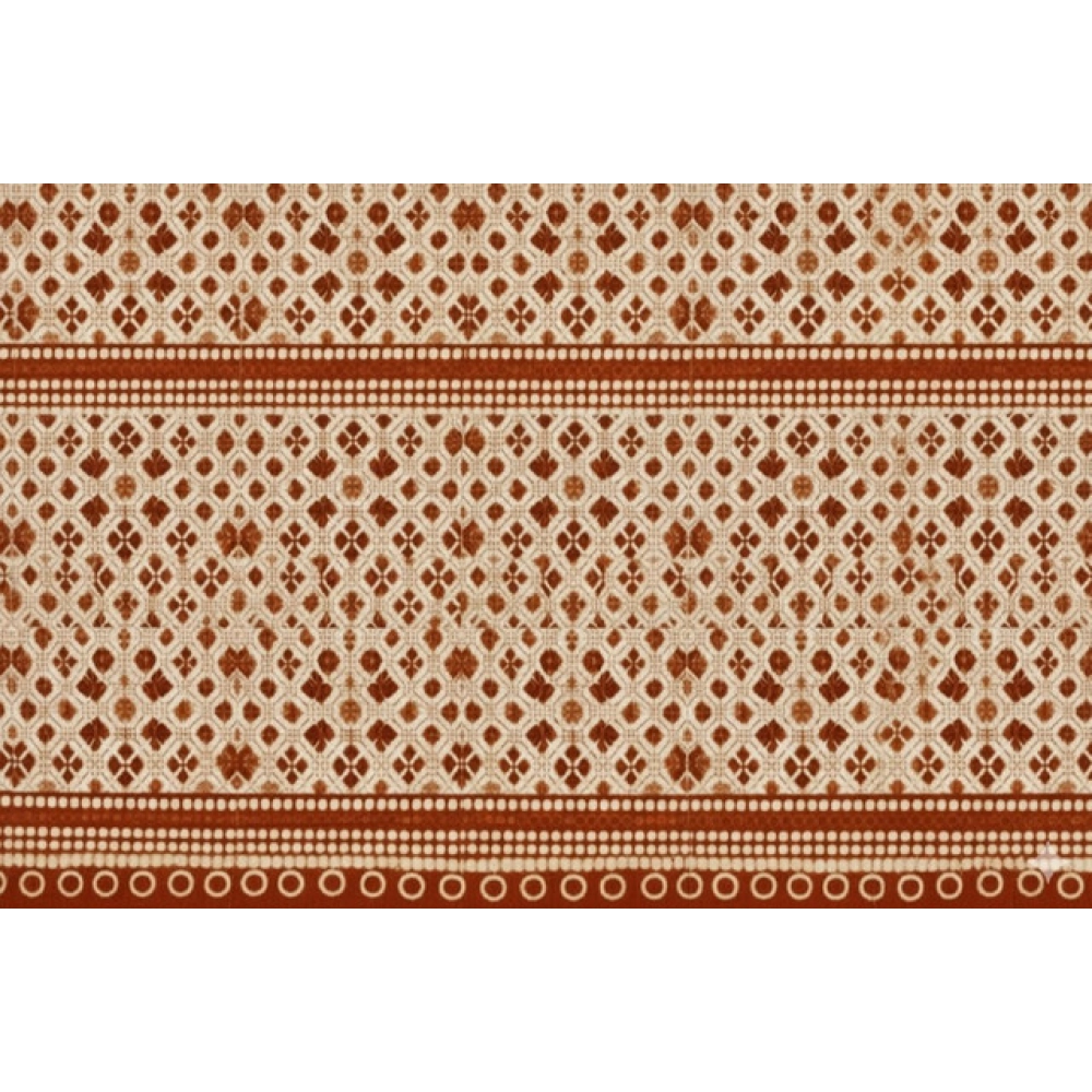 Fleece Geometric Double Polar Warm Bedsheet with 2 Pillow Cover (Orange) Fleece Geometric Double Polar Warm Bedsheet with 2 Pillow Cover (Orange)