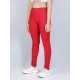 Girl's Cotton Lycra Solid Elasticated Jeggings (Red) Girl's Cotton Lycra Solid Elasticated Jeggings (Red)