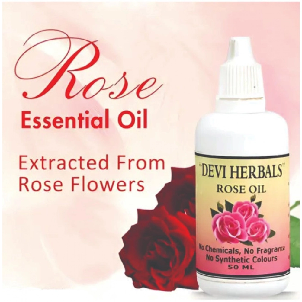 Devi herbal Rose 50ML Oil Natural Pure Herbal Oil Devi herbal Rose 50ML Oil Natural Pure Herbal Oil
