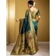 Women's Silk Blend Zari Weaving Saree With Unstitched Blouse 5.5Mtr (Teal) Women's Silk Blend Zari Weaving Saree With Unstitched Blouse 5.5Mtr (Teal)