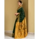 Women's Silk Blend Zari Weaving Saree With Unstitched Blouse 5.5Mtr (Green) Women's Silk Blend Zari Weaving Saree With Unstitched Blouse 5.5Mtr (Green)