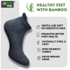 4_Pair Set Unisex Casual Cotton Printed Ankle Length Socks (Multicolor)