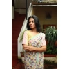 Women's Linen Printed Saree With Unstitched Blouse 5.5Mtr (Multicolor) Women's Linen Printed Saree With Unstitched Blouse 5.5Mtr (Multicolor)