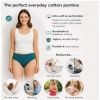 Pack of_9 Women's Cotton Solid Hipster Panty (Multicolor)