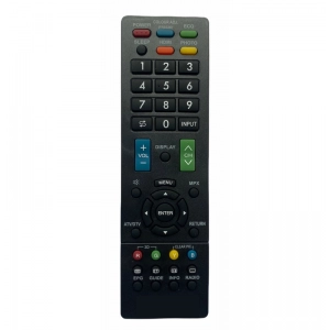 Ecomoye LCD/LED Remote No. GB016WJSA, Compatible/Replacement for Sharp LCD/LED TV Remote Control, Black (Exactly Same Remote will Only Work)