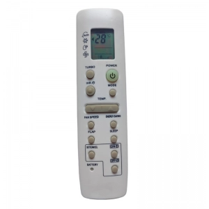 Ecomoye AC Remote No. 6 (No Backlight), Compatible/Replacement for Samsung AC Remote Control, White (Exactly Same Remote will Only Work)