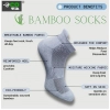 4_Pair Set Unisex Casual Cotton Printed Ankle Length Socks (Multicolor)