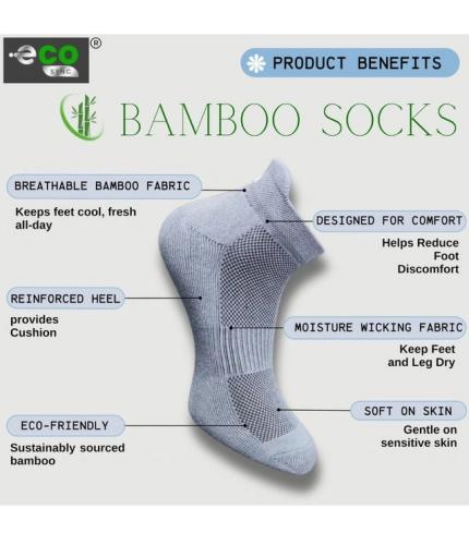 4_Pair Set Unisex Casual Cotton Printed Ankle Length Socks (Multicolor)