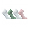 4_Pair Set Unisex Casual Cotton Printed Ankle Length Socks (Multicolor)