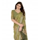 Women's Georgette Printed Saree With Unstitched Blouse 5.5Mtr (Green) Women's Georgette Printed Saree With Unstitched Blouse 5.5Mtr (Green)