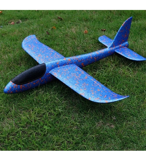 EPP Foam Galaxy Hand Throw Flying LED Glider Airplane (Blue-Multicolor) EPP Foam Galaxy Hand Throw Flying LED Glider Airplane (Blue-Multicolor)