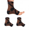 3_Pair Set Unisex Casual Cotton Printed Ankle Length Support Socks (Multicolor)