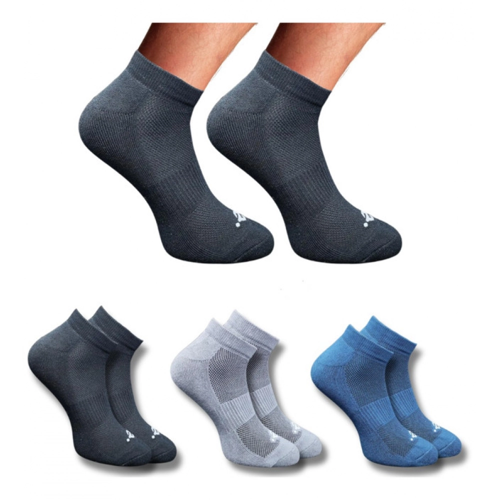 3_Pair Set Unisex Casual Cotton Printed Low Cut Socks (Multicolor) 3_Pair Set Unisex Casual Cotton Printed Low Cut Socks (Multicolor)