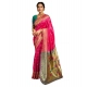 Women's Silk Blend Zari Weaving Saree With Unstitched Blouse 5.5Mtr (Pink) Women's Silk Blend Zari Weaving Saree With Unstitched Blouse 5.5Mtr (Pink)
