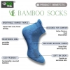4_Pair Set Unisex Casual Cotton Printed Ankle Length Socks (Multicolor)