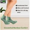 4_Pair Set Unisex Casual Cotton Printed Ankle Length Socks (Multicolor)