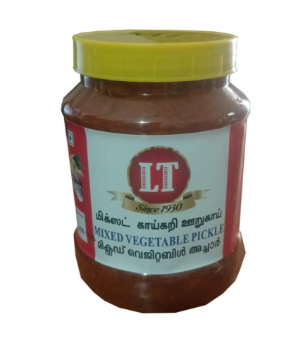 1KG LT Mixed Veg Pickle Traditional Digestive Side Dish (Red)