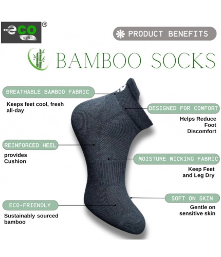 4_Pair Set Unisex Casual Cotton Printed Ankle Length Socks (Multicolor)