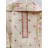 Women's Banarasi Silk Printed Unstitched Salwar Suit Material With Dupatta (White, 3Mtrs)
