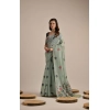 Women's Blended_Cotton Floral Motifs And Woven Buttas Saree With Unstitched Blouse 5.5Mtr (Teal) Women's Blended_Cotton Floral Motifs And Woven Buttas Saree With Unstitched Blouse 5.5Mtr (Teal)