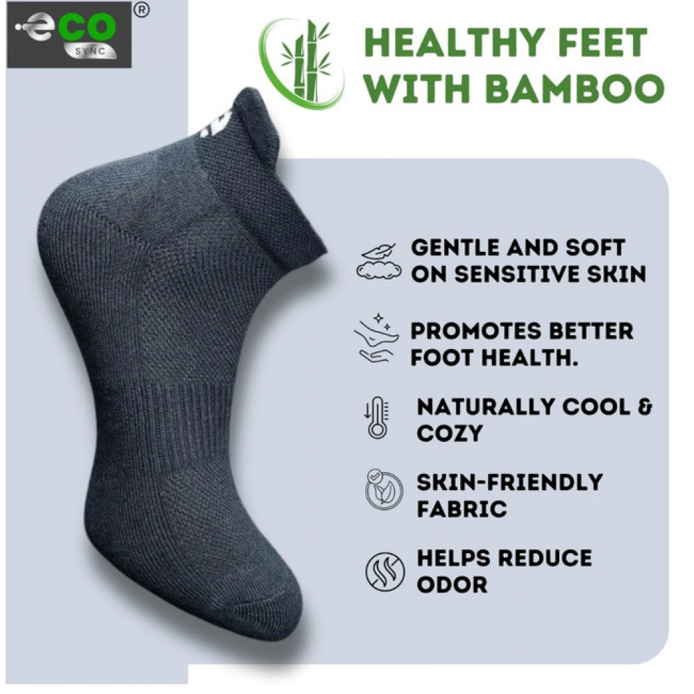 4_Pair Set Unisex Casual Cotton Printed Ankle Length Socks (Multicolor)