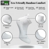 4_Pair Set Unisex Casual Cotton Printed Ankle Length Socks (Multicolor)