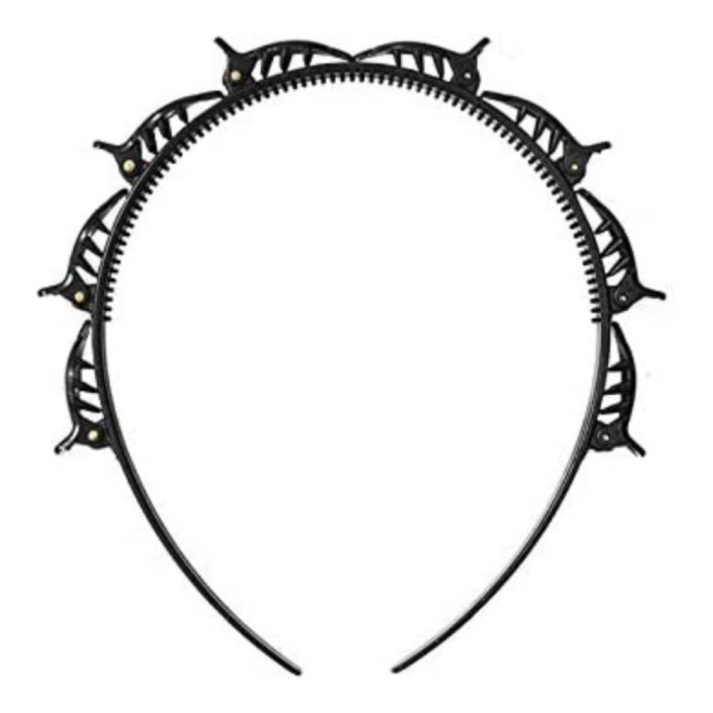 Pack Of 3_Hair Clips for Girls And Ladies – Stylish Accessories (Color: Black)