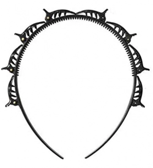 Pack Of 3_Hair Clips for Girls And Ladies – Stylish Accessories (Color: Black)