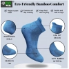 4_Pair Set Unisex Casual Cotton Printed Ankle Length Socks (Multicolor)