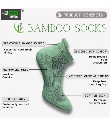 4_Pair Set Unisex Casual Cotton Printed Ankle Length Socks (Multicolor)