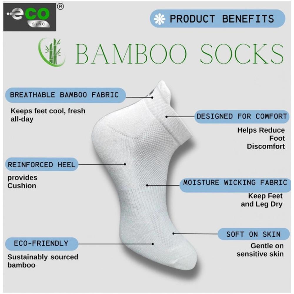 4_Pair Set Unisex Casual Cotton Printed Ankle Length Socks (Multicolor)