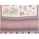 Women's Linen Cotton Printed Saree With Unstitched Blouse 5.5Mtr (Off White) Women's Linen Cotton Printed Saree With Unstitched Blouse 5.5Mtr (Off White)