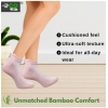 4_Pair Set Unisex Casual Cotton Printed Ankle Length Socks (Multicolor)