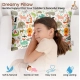 Soft Plush Printed Baby Infant Pillow for Kids Age 1 To 5 Years (Multicolor)