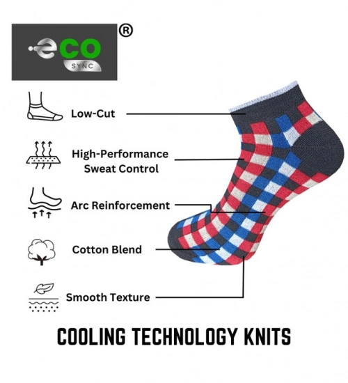 3_Pair Set Unisex Casual Cotton Printed Low Cut Socks (Multicolor) 3_Pair Set Unisex Casual Cotton Printed Low Cut Socks (Multicolor)