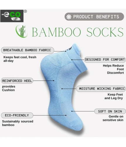 4_Pair Set Unisex Casual Cotton Printed Ankle Length Socks (Multicolor)